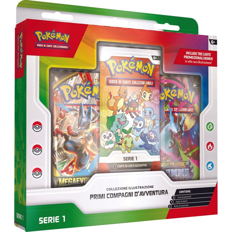 Pokémon Collezione Primi Compagni di Avventure ITA